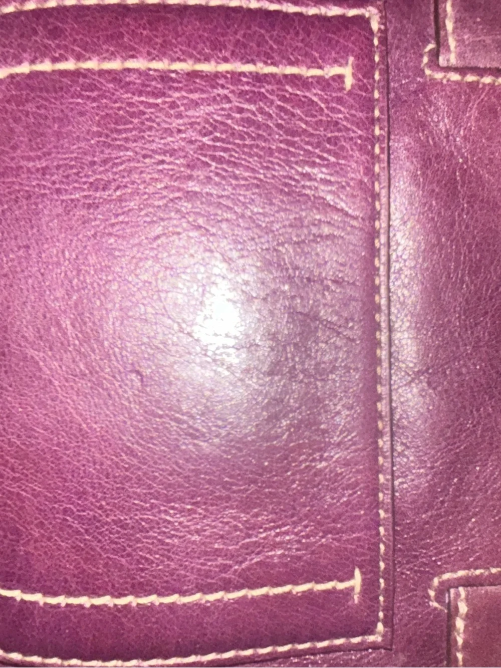 Coach Vintage Legacy Garcia Mini Burgundy Leather Crossbody Bag COA